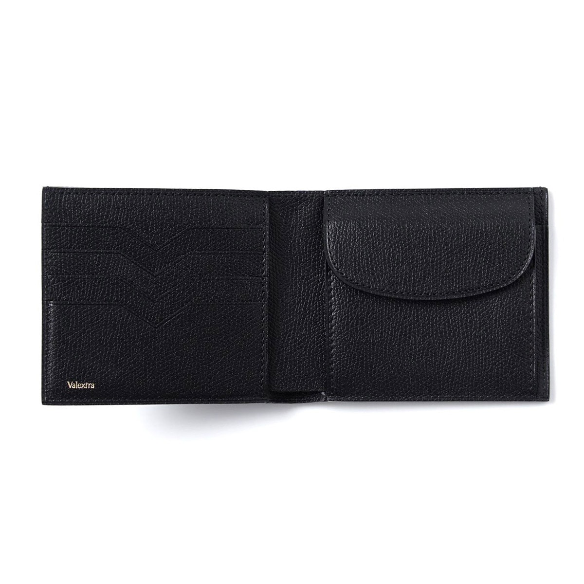 Valextra ヴァレクストラ 2つ折り財布 小銭入れ付き/V8L23 028 SGNL0023028LRDWF99