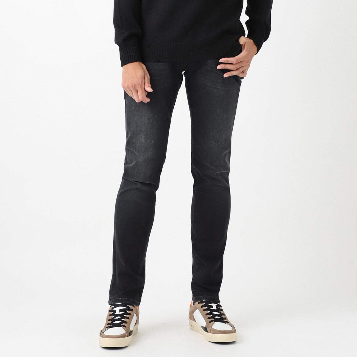 PT TORINO DENIM ピーティートリノデニム ジップフライジーンズ/SWING SUPERSLIM FIT メンズ