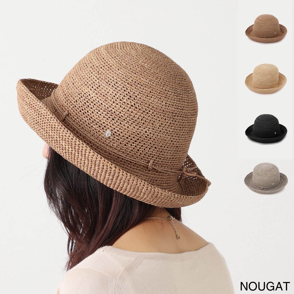 HELEN KAMINSKI ヘレンカミンスキー ラフィアハット/ラウンドクラウンハット/PROVENCE8 レディース