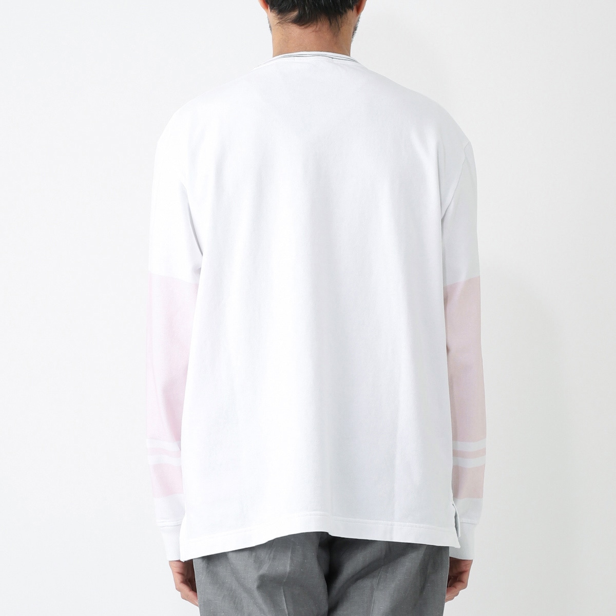 STONE  ホワイト長袖Tシャツ XL スラブ長袖Tシャツ | メンズ | 1枚 | MS1168 | オフホワイト