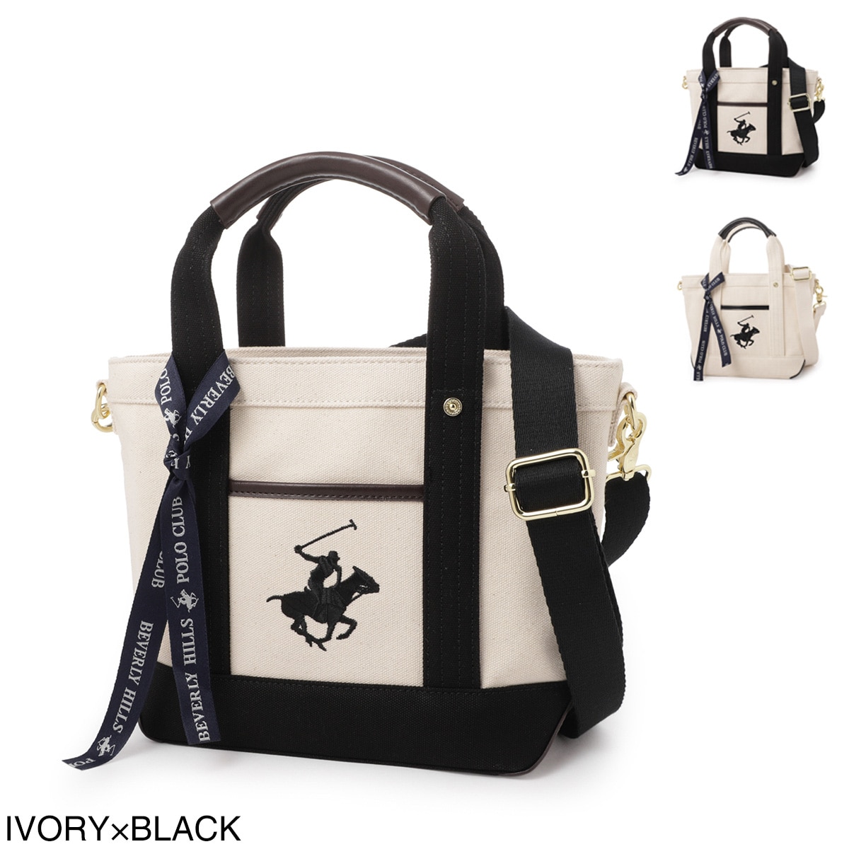 BEVERLY HILLS POLO CLUB ビバリーヒルズポロクラブ トートバッグ 2WAY/ショルダーバッグ レディース