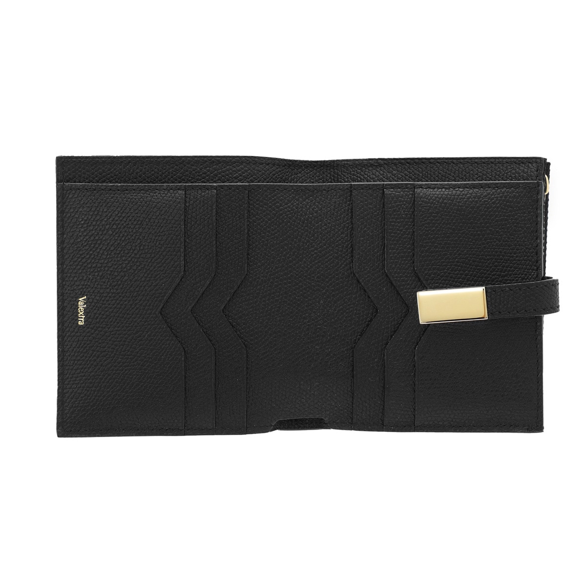 Valextra ヴァレクストラ 2つ折り財布 小銭入れ付き/V9E39 028 レディース
