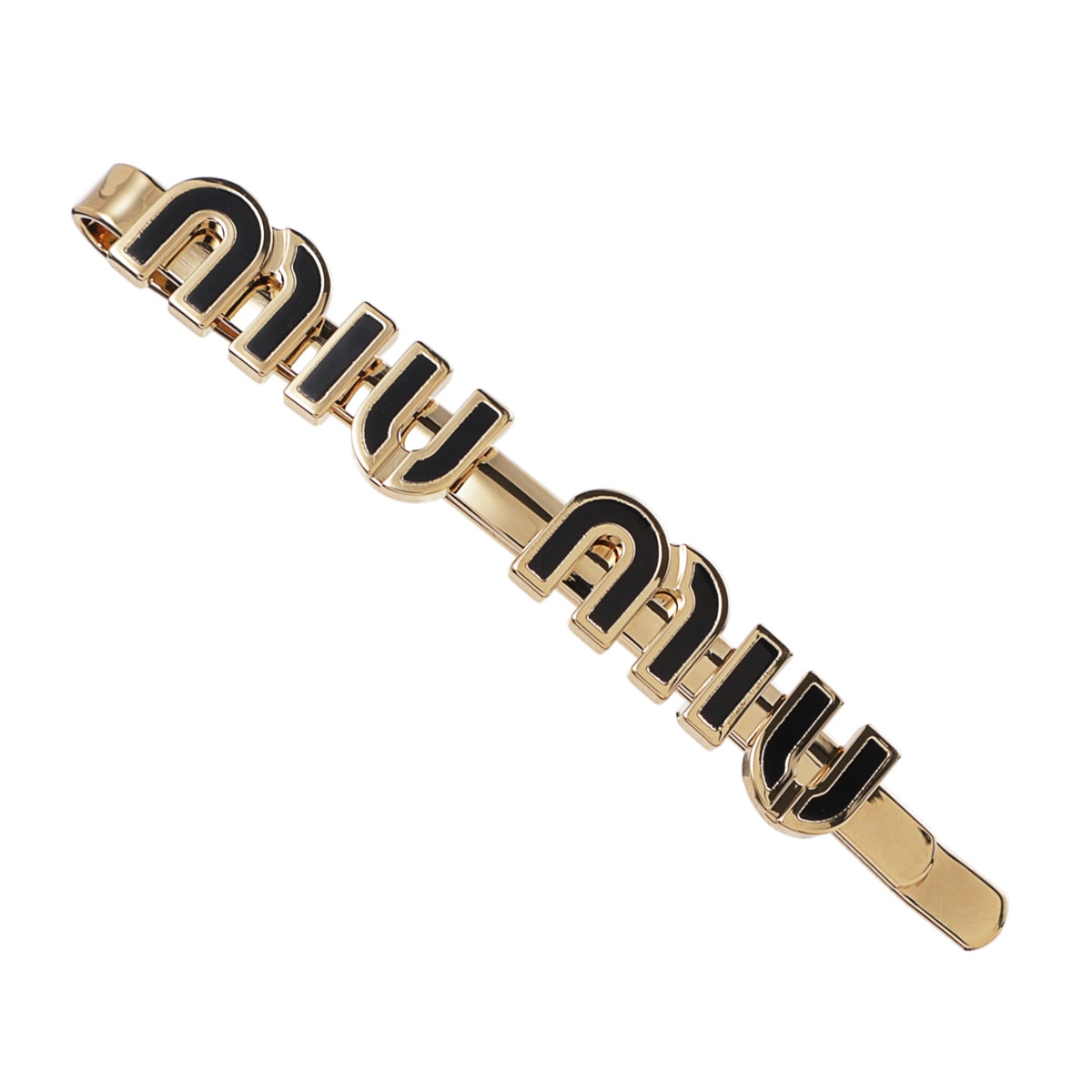 miu miu ミュウミュウ ヘアクリップ/ヘアピン【返品交換不可】 レディース