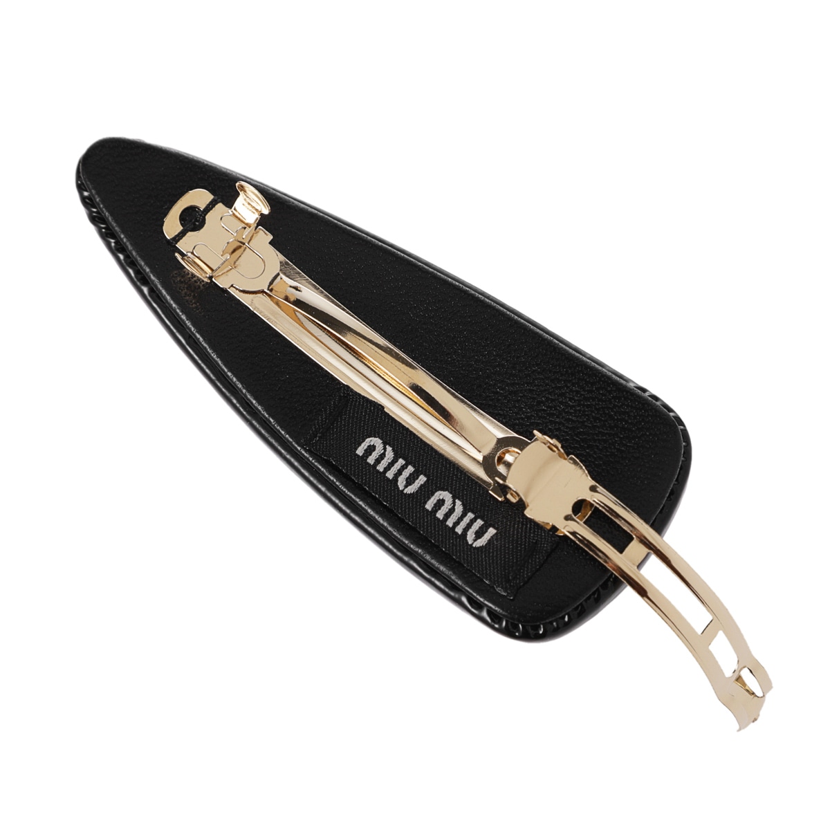 MIU MIU ヘアクリップ　バレッタ MIUMIU ミュウミュウ プレックス メタル ヘアバレッタ ヘアク