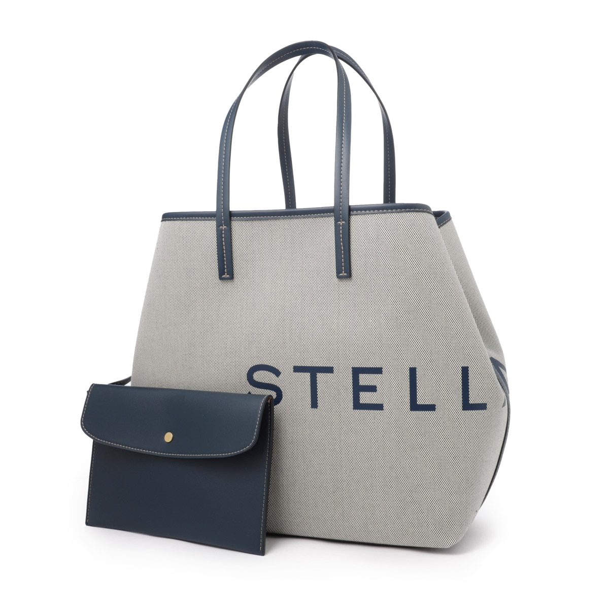 【アウトレット】STELLA McCARTNEY ステラマッカートニー トートバッグ/LOGO CANVAS BEACH TOTE BAG レディース