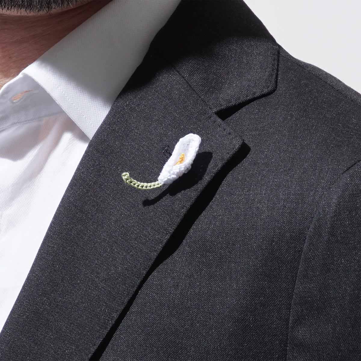 San Carlino サンカルリーノ ブートニエール/CALLA メンズ