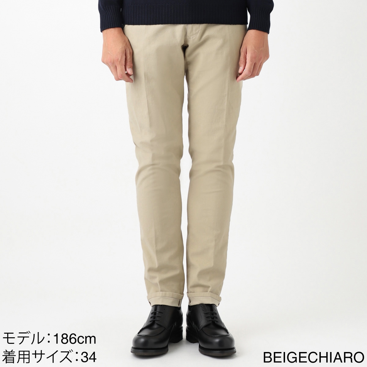 INCOTEX SLACKS インコテックス スラックス コットンパンツ/チノパン