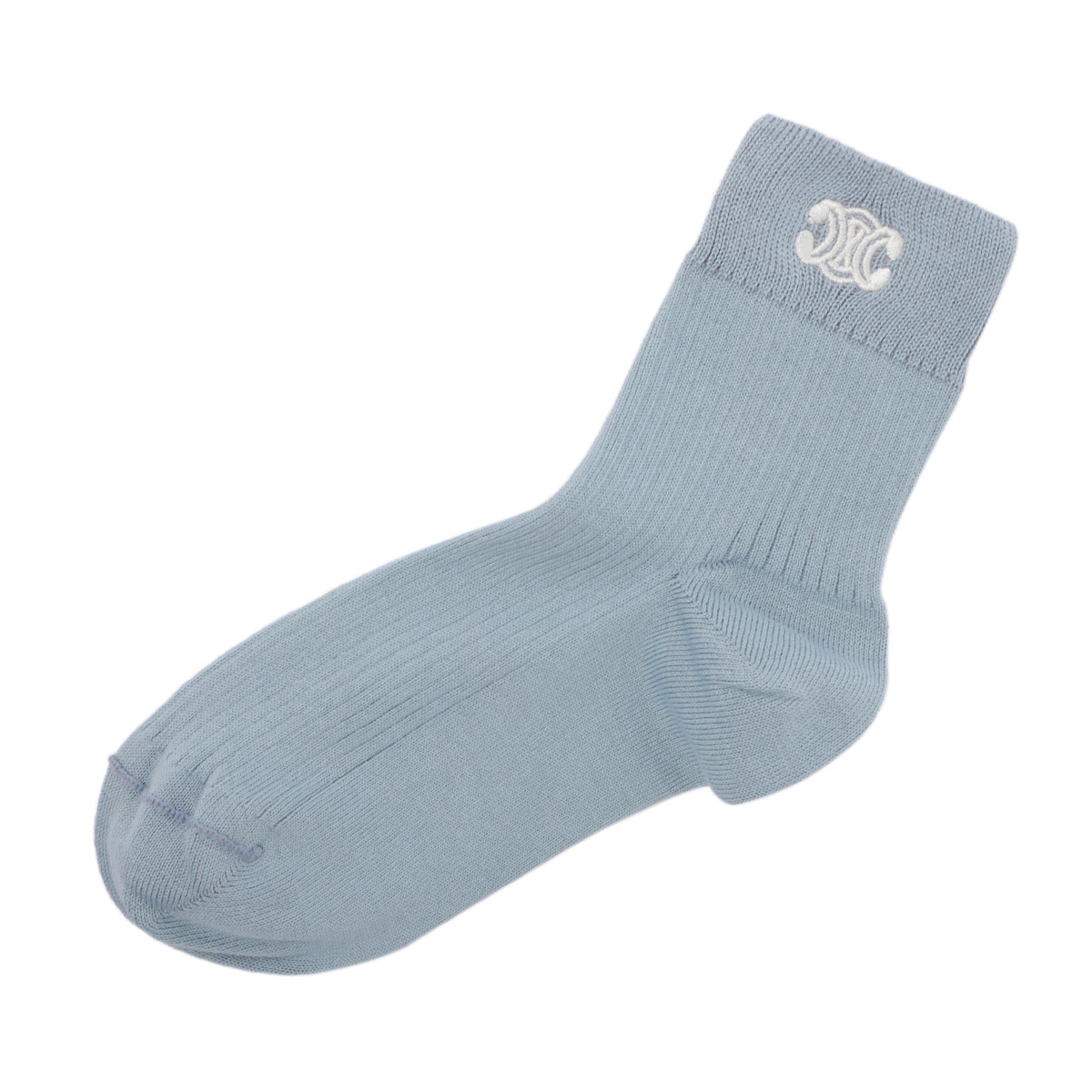 CELINE セリーヌ 靴下/ソックス/CHAUSSETTES TRIOMPHE【返品交換不可】 レディース