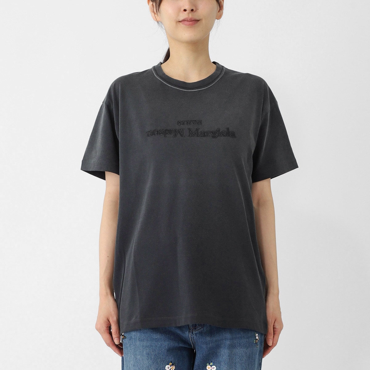 Maison Margiela クルーネックTシャツ 51gc0526-20079 Maison Margiela メゾンマルジェラ クルーネックTシャツ