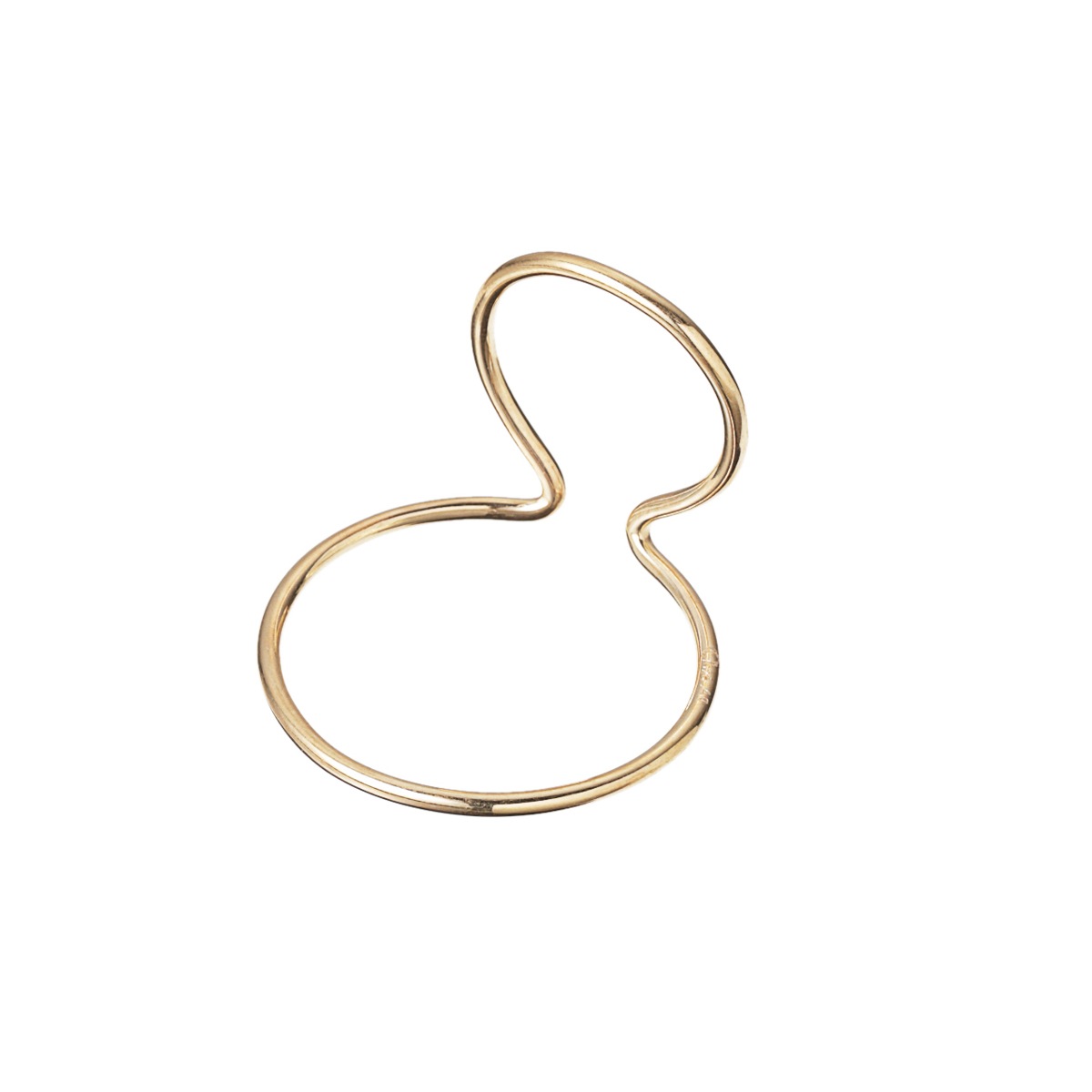 SASKIA DIEZ サスキアディツ イヤーカフ/WIRE BOLD EARCUFF DOUBLE NO1 レディース