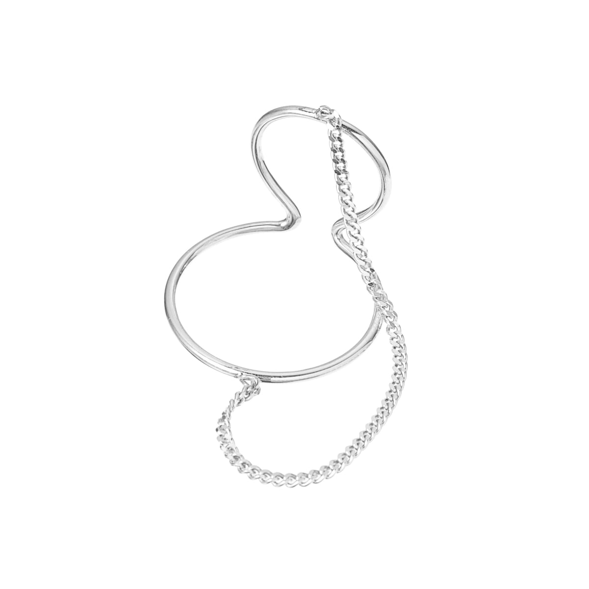 SASKIA DIEZ サスキアディツ イヤーカフ/WIRE EARCUFF DOUBLE NO2 レディース