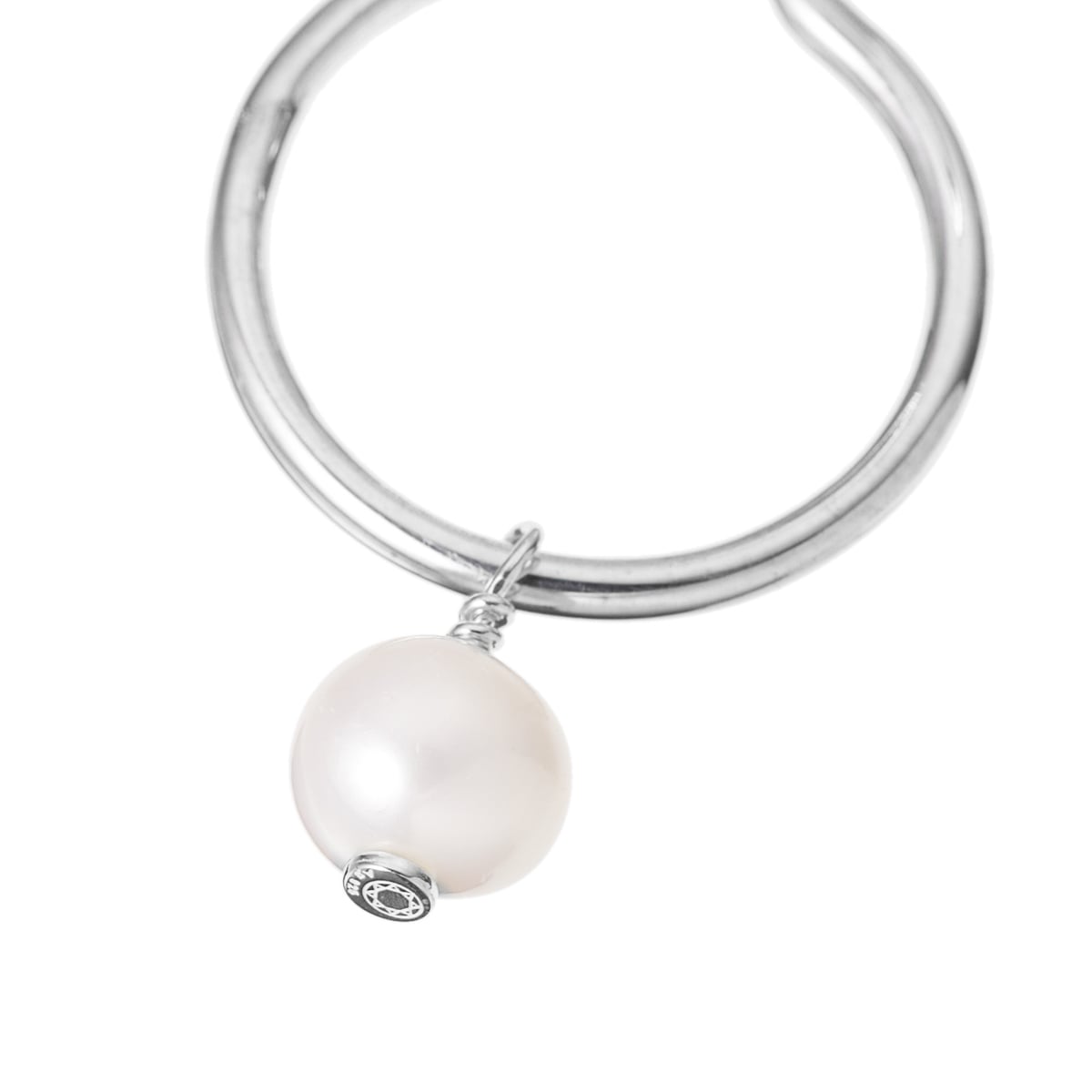 SASKIA DIEZ サスキアディツ イヤーカフ/WIRE BOLD PEARL EARCUFF DOUBLE レディース