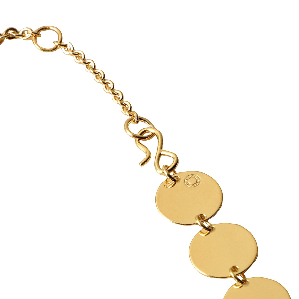 SASKIA DIEZ PAILLETTES DOUBLE ゴールド ドイツ製