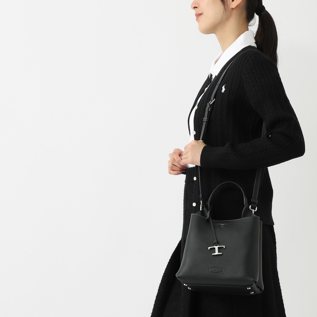 TODS トッズ ハンドバッグ 2WAY/ショルダーバッグ/FLORIDA DOUBLE MINI レディース