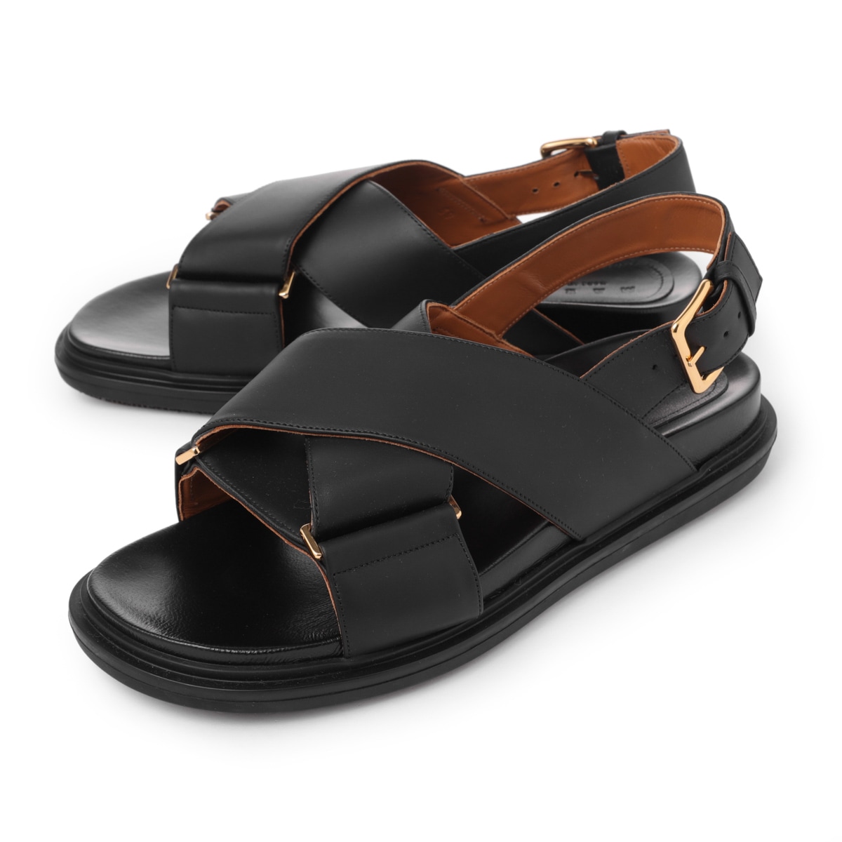 MARNI マルニ サンダル/FB CRISCROSS SANDAL【大きいサイズあり】 レディース