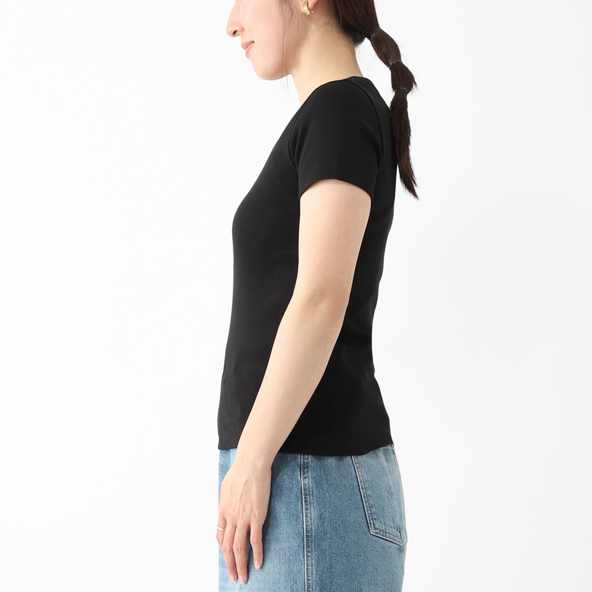 アウトレット】MARINE SERRE マリーン セル クルーネックTシャツ