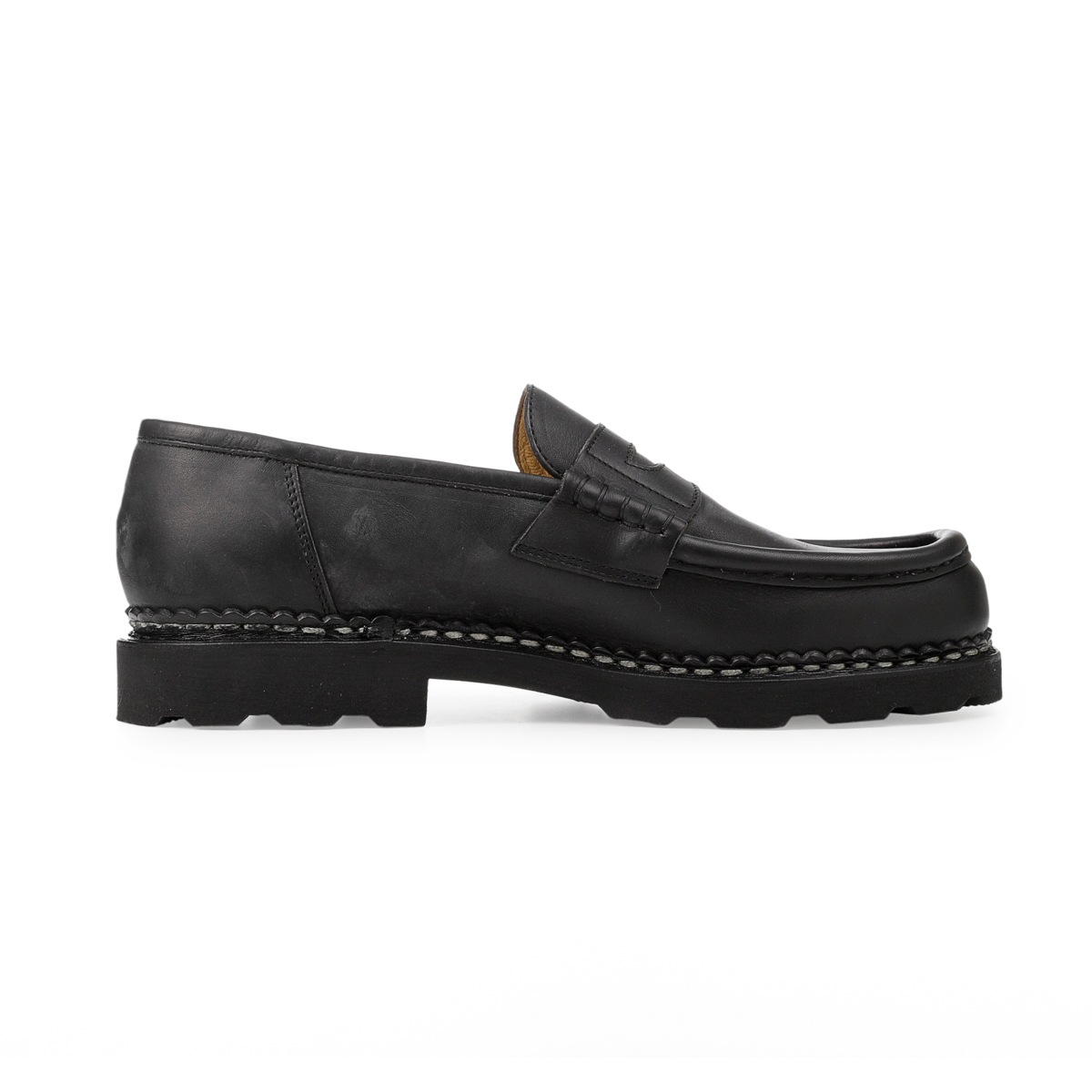 新品未使用　Paraboot(パラブーツ)ローファー REIMS メンズ パラブーツ ランス ミンクファー メンズ ローファー シューズ