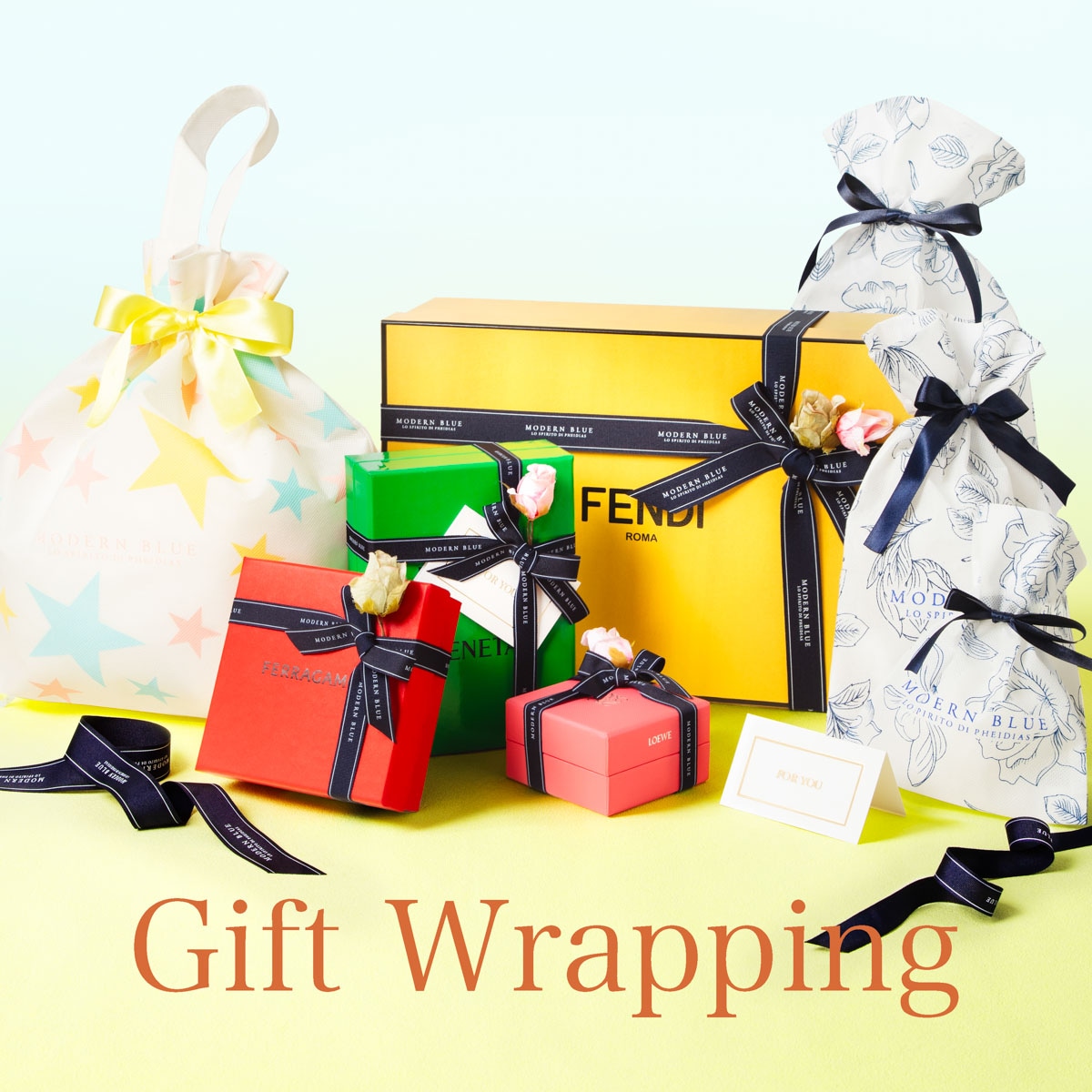 MODERN BLUE モダンブルー ラッピングサービス | メンズ・ブランド一覧,□ M,MODERN BLUE | モダンブルー