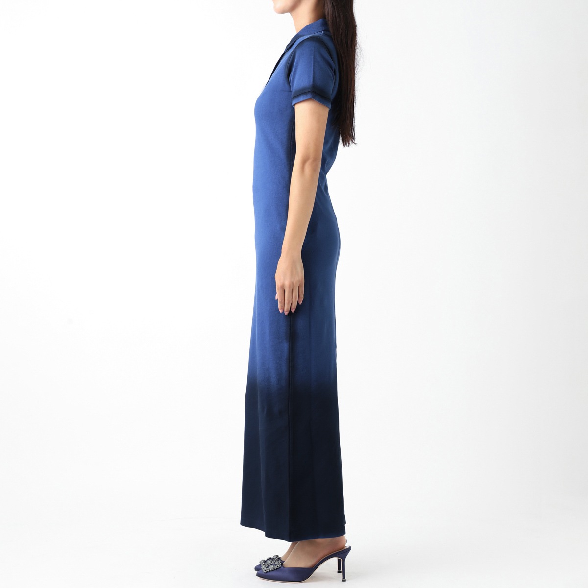 ワンピース Loewe dress 楽天市場】ロエベ LOEWE ワンピース ポロシャツドレス ブルー