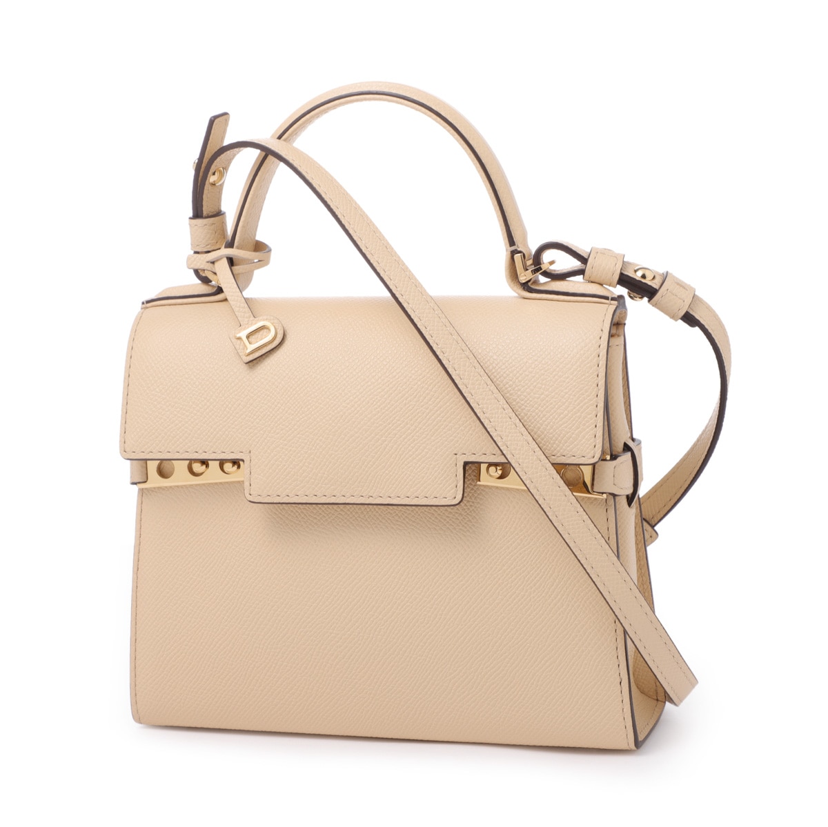 DELVAUX デルヴォー ハンドバッグ 2WAY/ショルダーバッグ/TEMPETE SMALL ALPINA CALF レディース