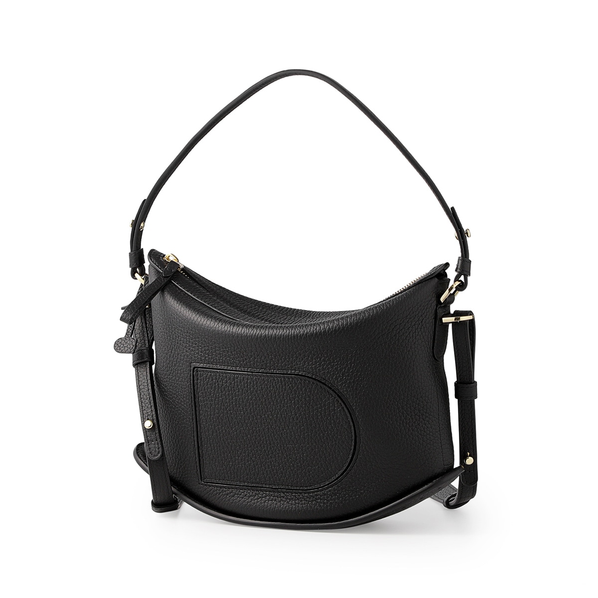 名品バッグ♪【DELVAUX】Pin Swing XL レザー ショルダーバッグ Pin-Swing-Taurillon-Soft-Navy_