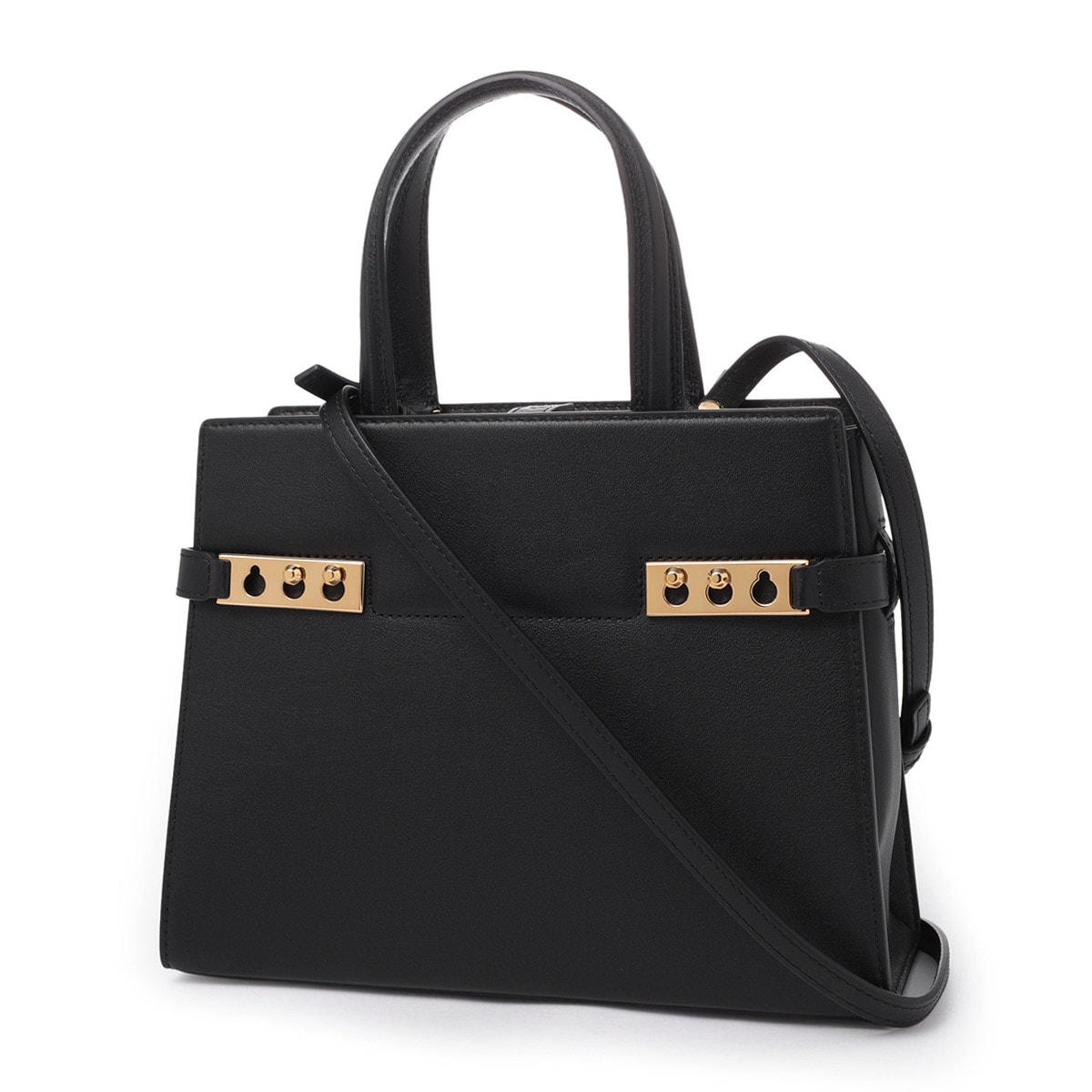 DELVAUX デルヴォー ハンドバッグ ブリヨンMM ボックスカーフ