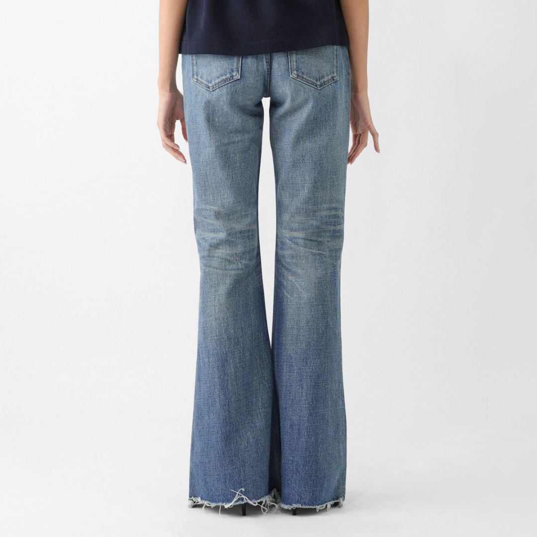 【CELINE】ジップフライジーンズ \"JEANS MARGARET\" CELINE セリーヌ ジップフライジーンズ/フレアジーンズ/JEANS