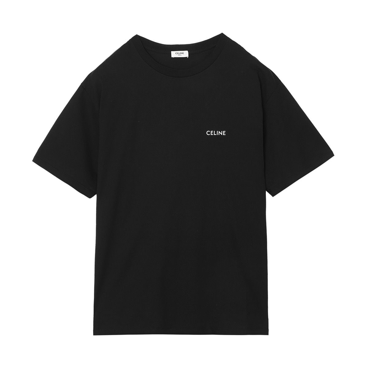 CELINE ロゴ 半袖Tシャツ ブラック 楽天市場】CELINE セリーヌ Logo Loose T-Shirts Tシャツ メンズ