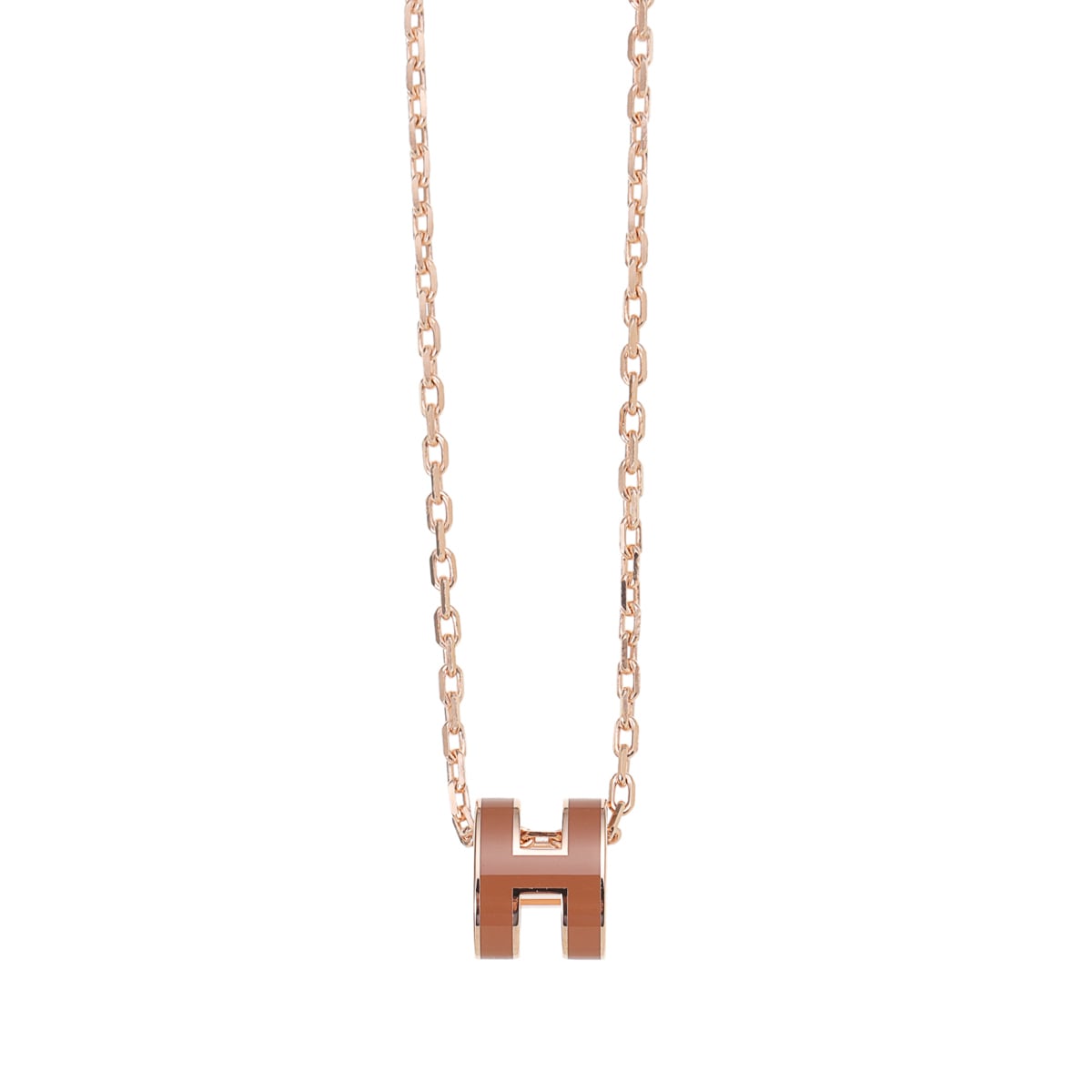 HERMES エルメス ネックレス/MINI POP H PENDANT【返品交換不可