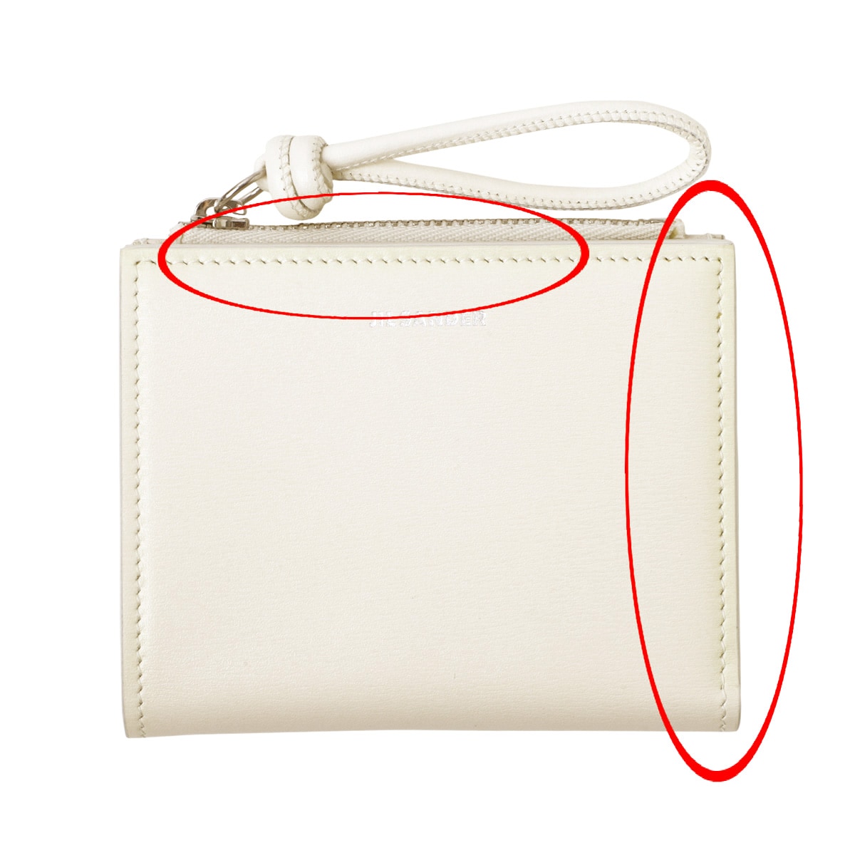 【アウトレット】【訳あり】 JIL SANDER ジルサンダー 2つ折り財布 小銭入れ付き/MINI FRENCH WALLET GIRO【返品交換不可】 レディース