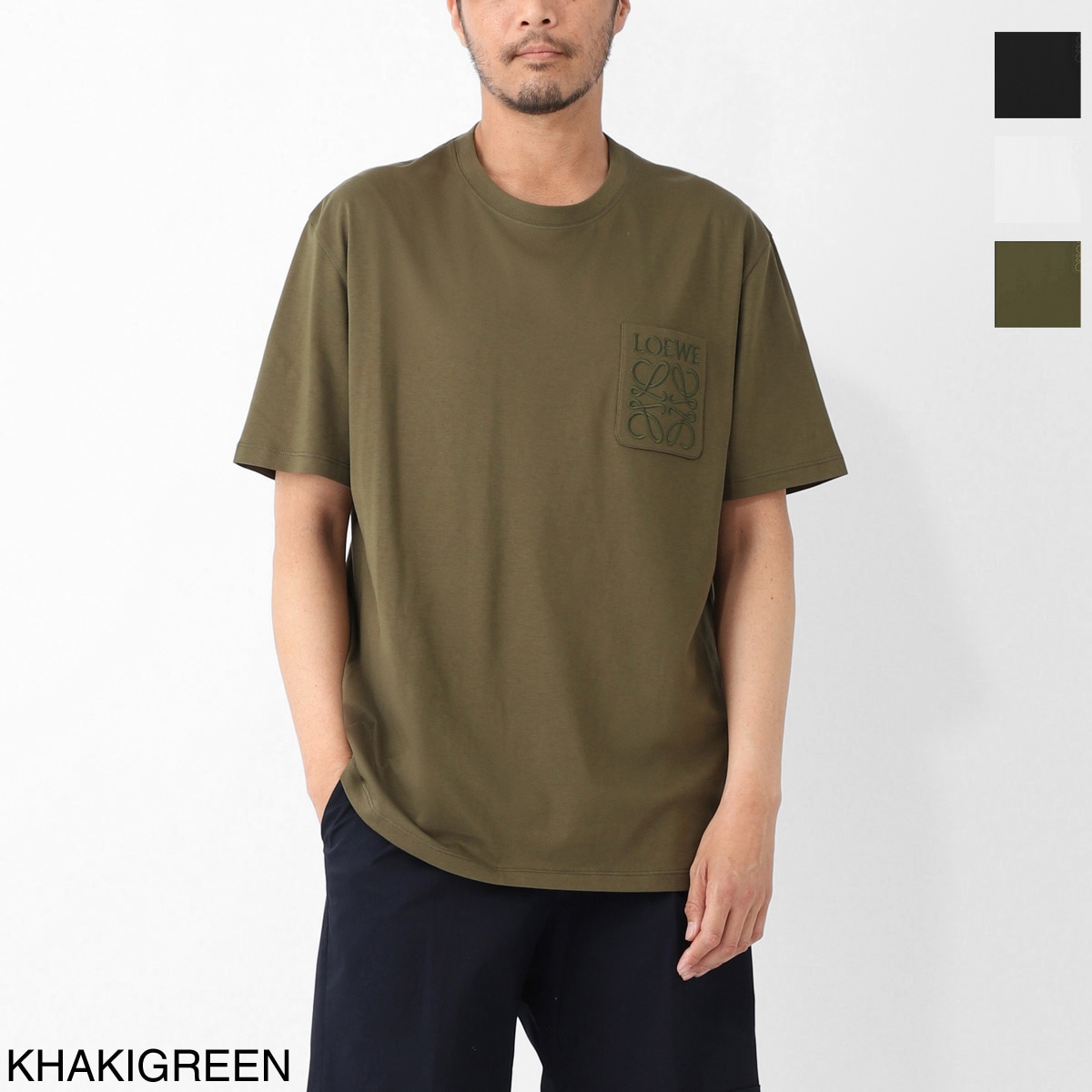 LOEWE ロエベ クルーネックTシャツ/RELAXED FIT T-SHIRT メンズ