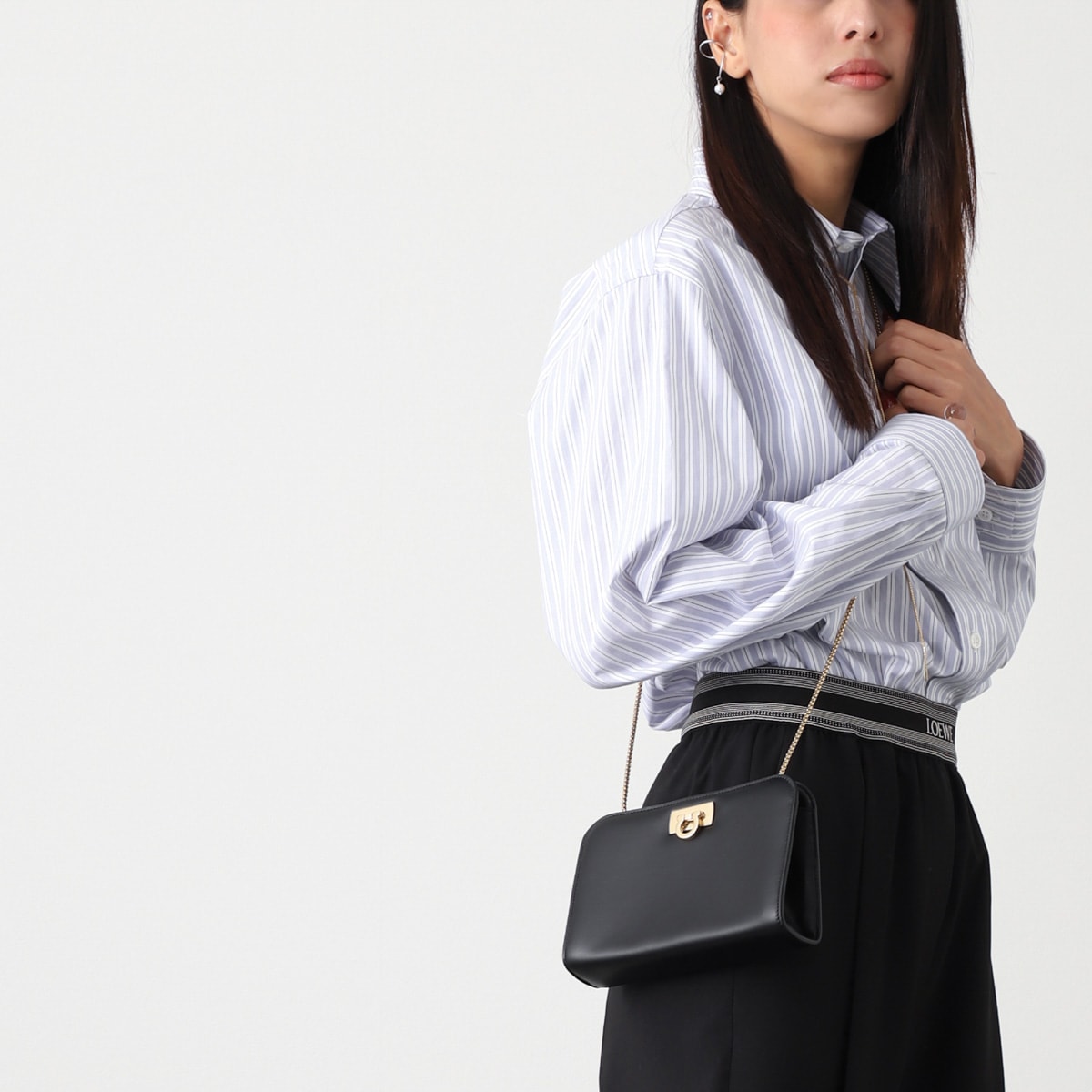 FERRAGAMO フェラガモ クラッチバッグ 2WAY/DIANA MINI CLUTCH レディース
