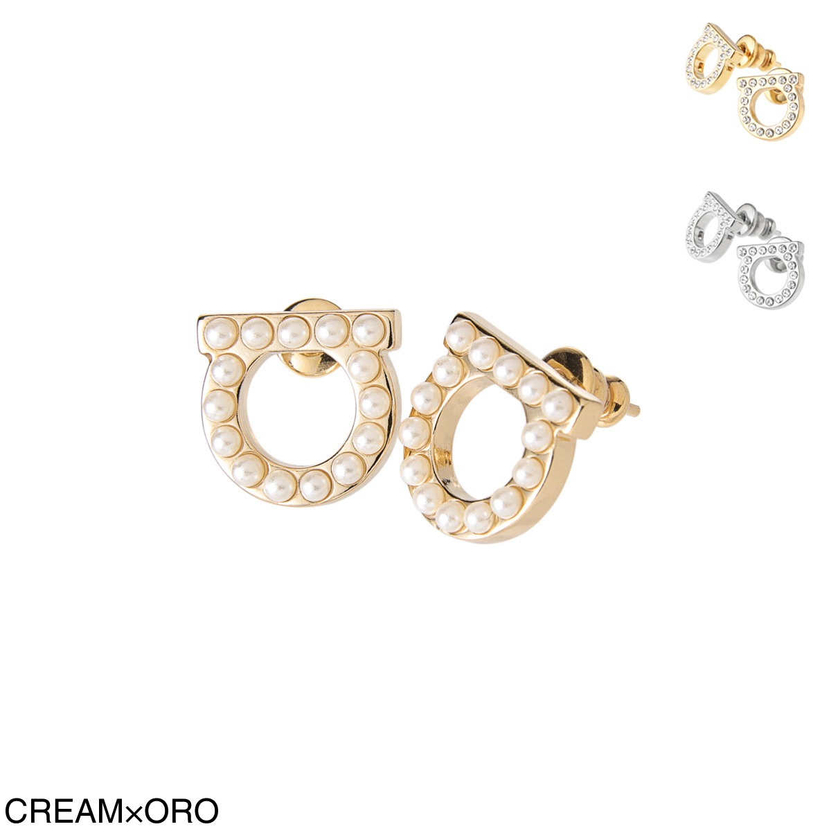 FERRAGAMO (Salvatore Ferragamo) フェラガモ ピアス/GANCIO【返品交換不可】 レディース