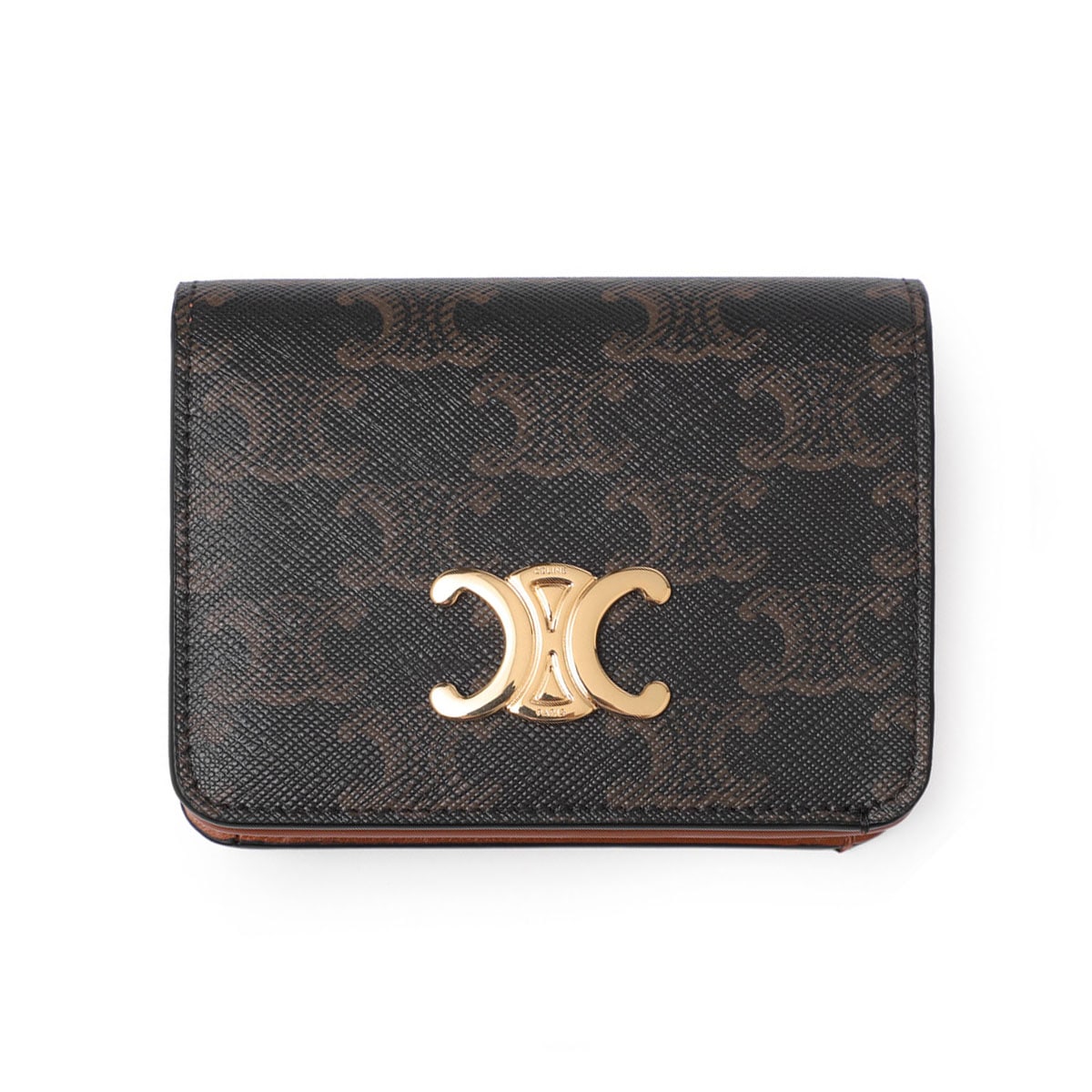 CELINE セリーヌ 2つ折り財布 小銭入れ付き/コンパクト