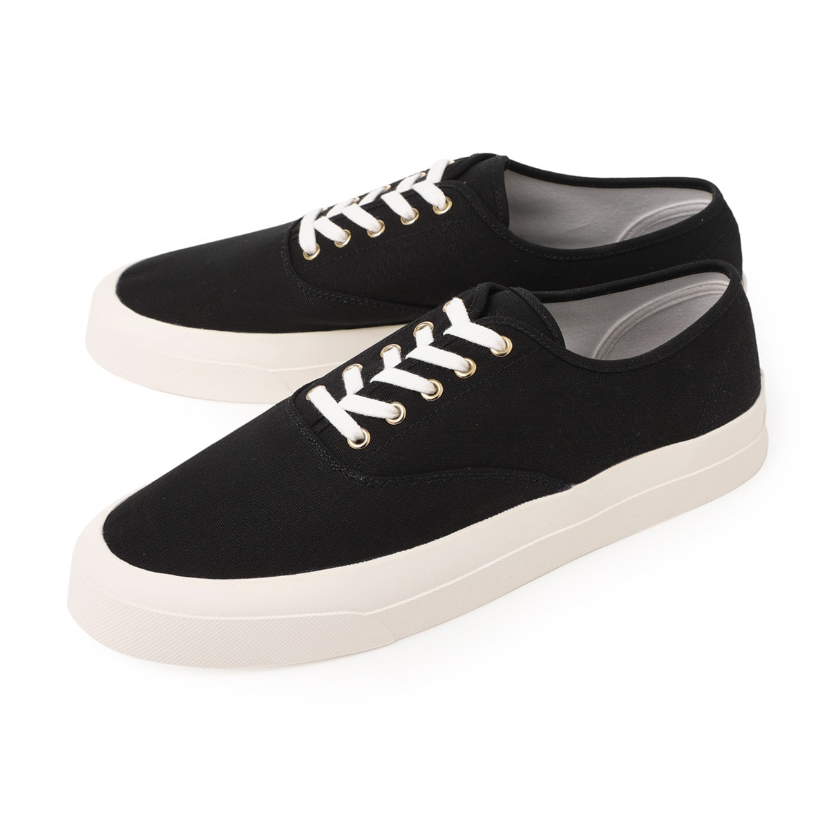 HIGH TOP CANVAS LACE-UP SNEAKERS | Maison Kitsuné