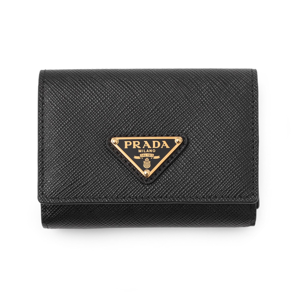 PRADA プラダ 3つ折り財布 小銭入れ付き/SAFFIANO TRIANGOLO レディース