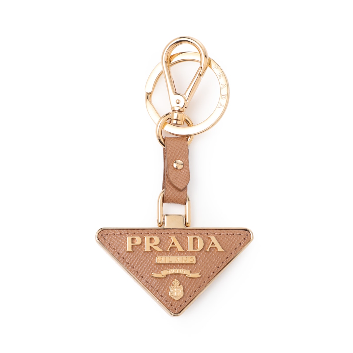 PRADA プラダ キーチャーム 楽天市場】PRADA プラダ Saffiano Leather Robot Keychain Trick