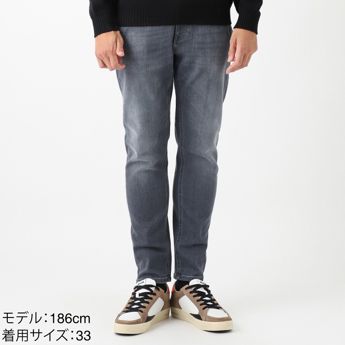 【アウトレット】【ラスト1点】PT TORINO ピーティートリノ ジップフライジーンズ/INDIE TAPERED FIT メンズ