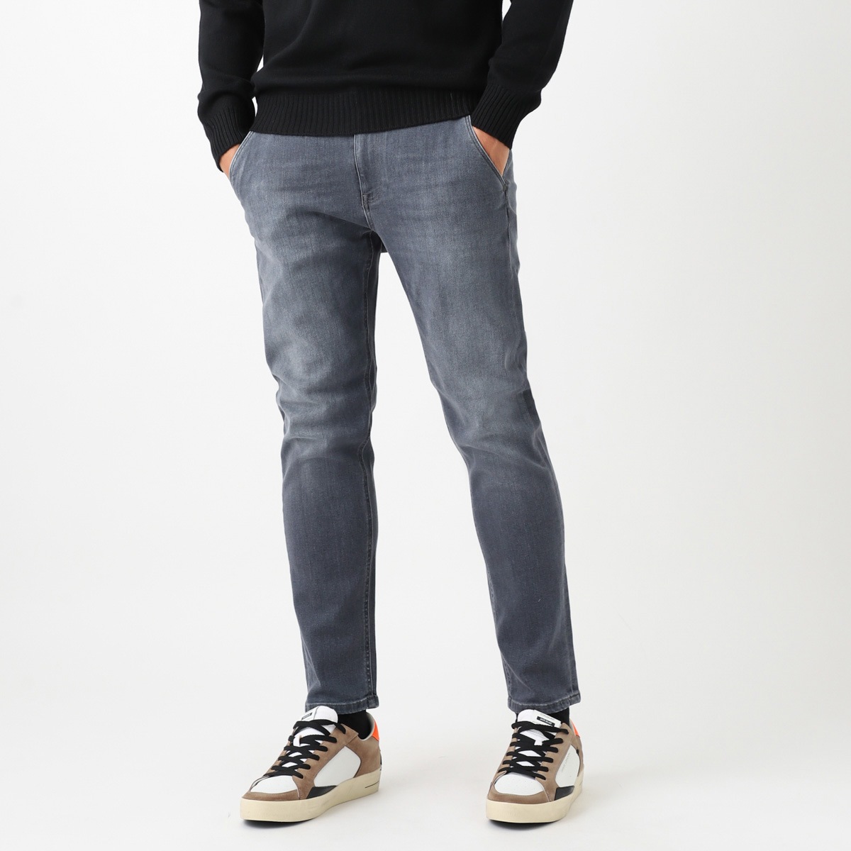 【アウトレット】【ラスト1点】PT TORINO ピーティートリノ ジップフライジーンズ/INDIE TAPERED FIT メンズ