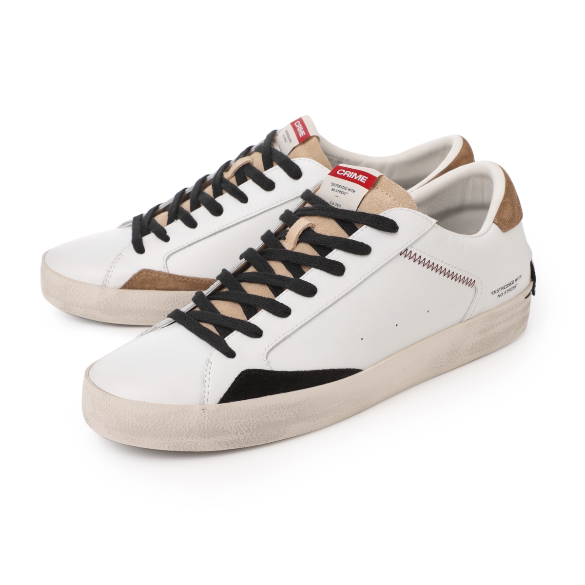 CRIME LONDON クライムロンドン スニーカー/DISTRESSED【大きいサイズあり】 メンズ