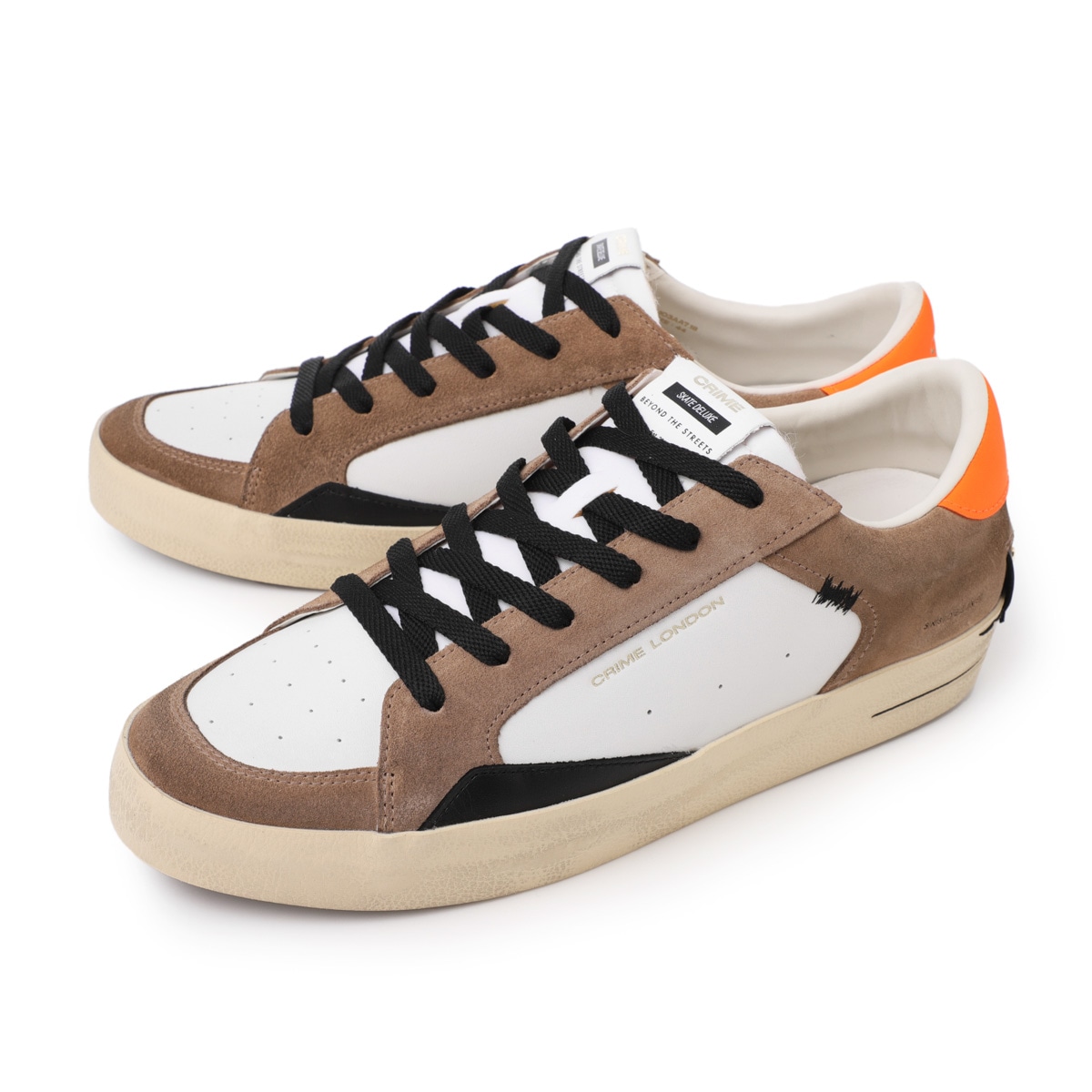 【アウトレット】CRIME LONDON クライムロンドン スニーカー/SK8 DELUXE【大きいサイズあり】 メンズ