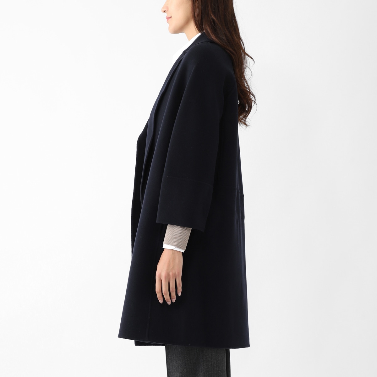 S Max Mara エスマックスマーラ ウールコート/ロングコート ダブル