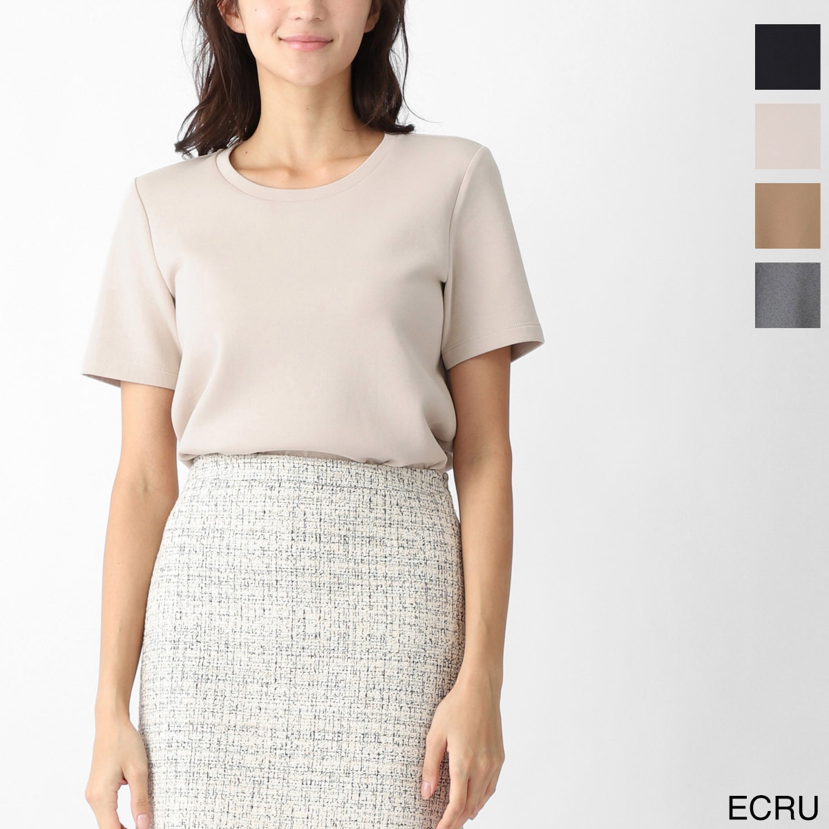 【アウトレット】S Max Mara エスマックスマーラ クルーネックTシャツ/TUBO レディース