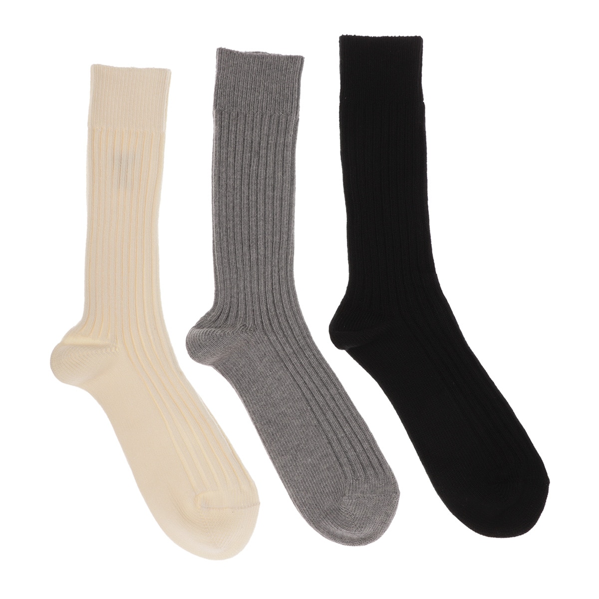 AMI PARIS アミ パリス 靴下 3足セット/THREE PACK ADC SOCKS【返品