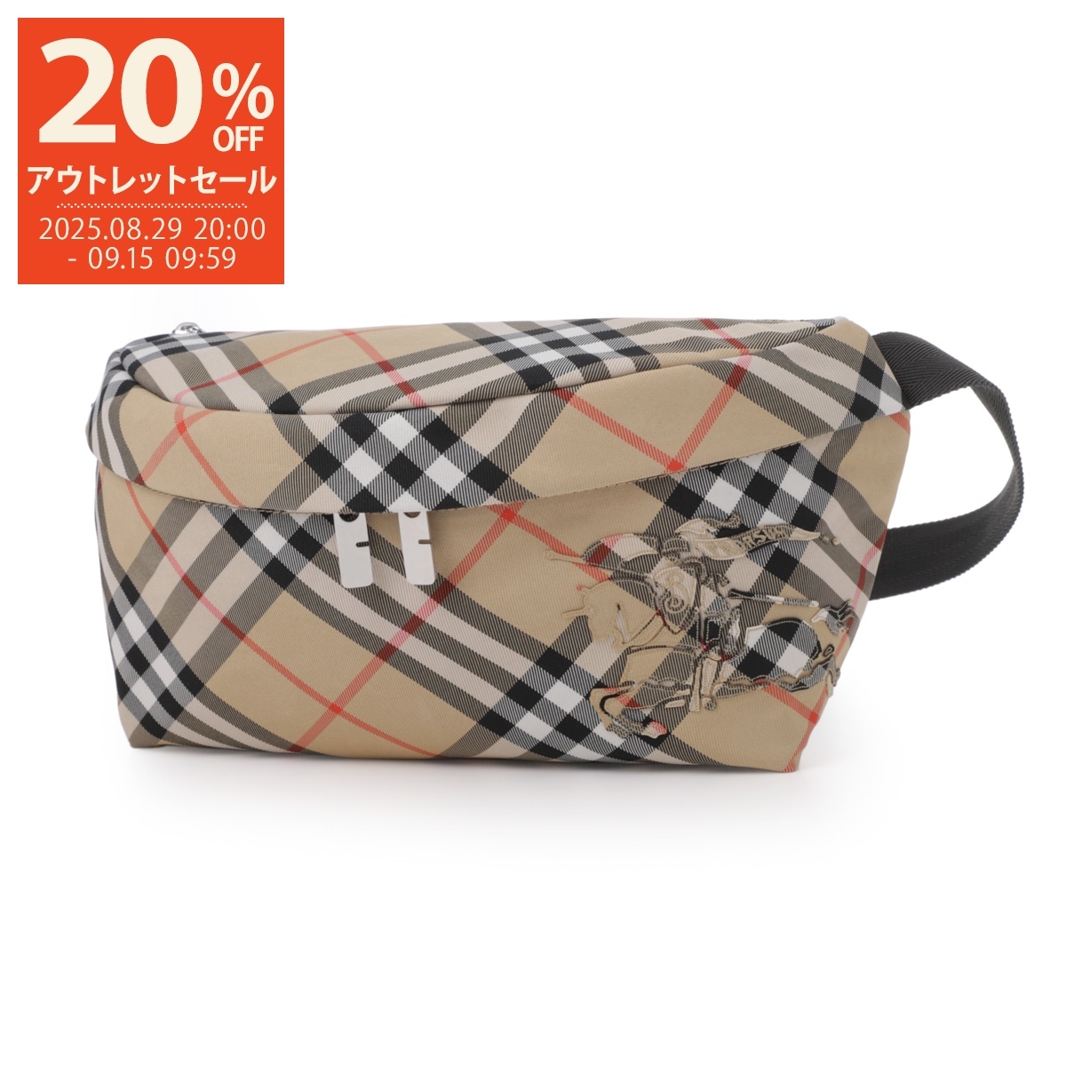 【希少】BURBERRY ジップポーチ LG EDIN GC9 ブラウン BURBERRY バーバリー ジップポーチ LG EDIN GC9 ブラウン メンズ
