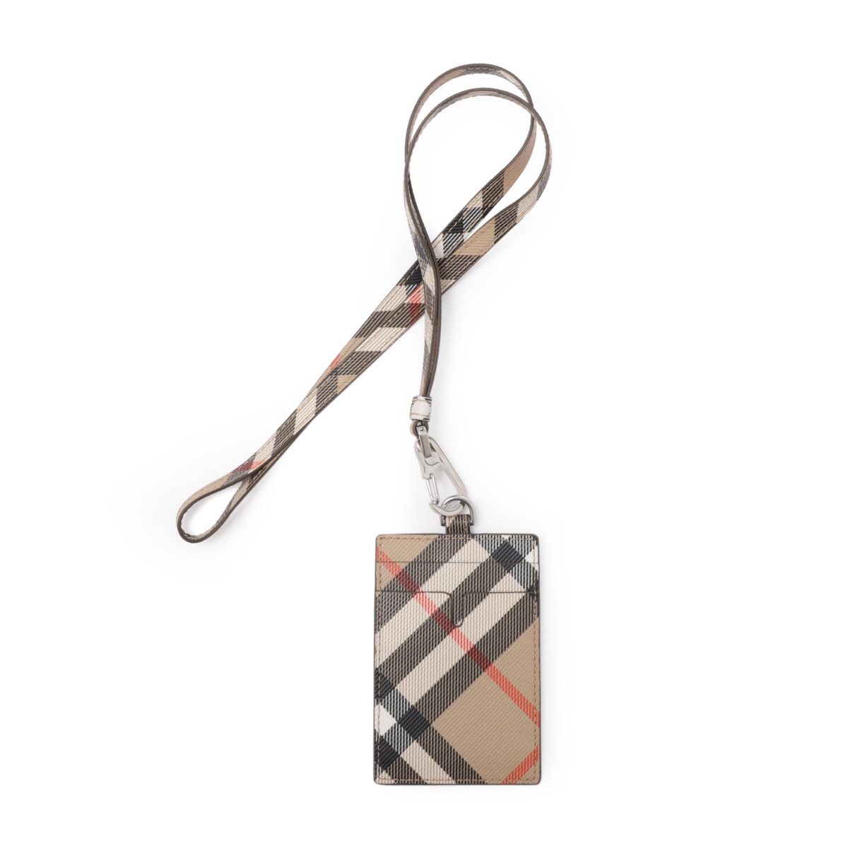 BURBERRY バーバリー ストラップ付き カードケース/MS ID