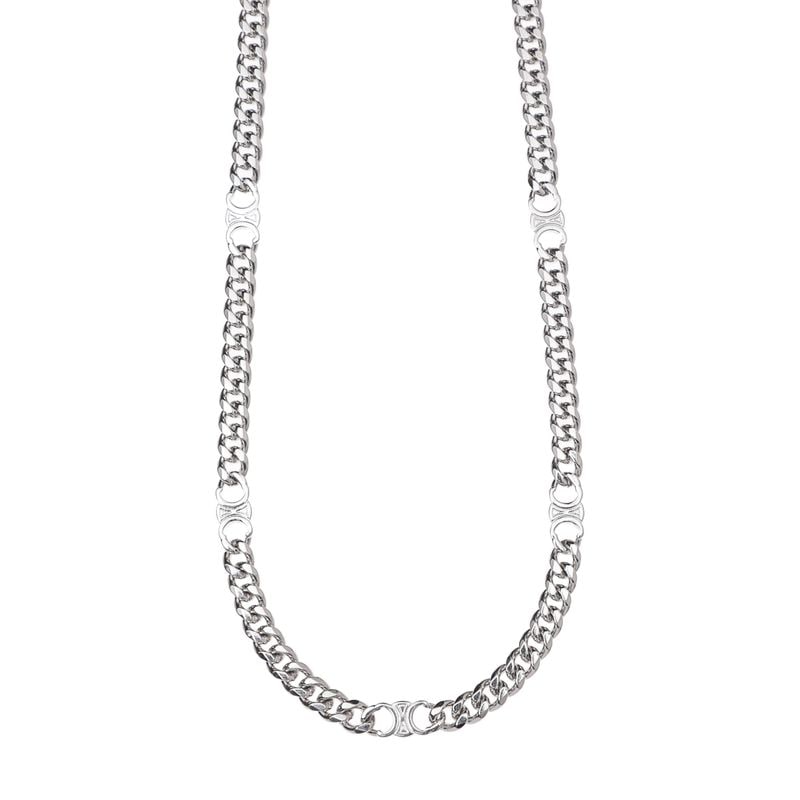 CELINE セリーヌ ネックレス/SMALL GOURMETTE NECKLACE メンズ