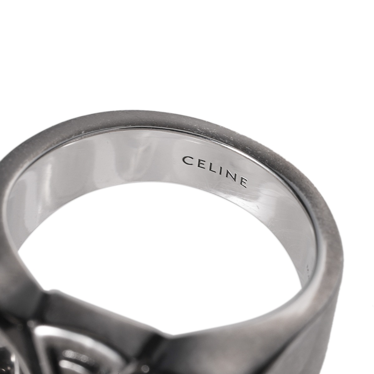 CELINE セリーヌ リング/指輪/CHUNKY TRIOMPHE RING メンズ | メンズ