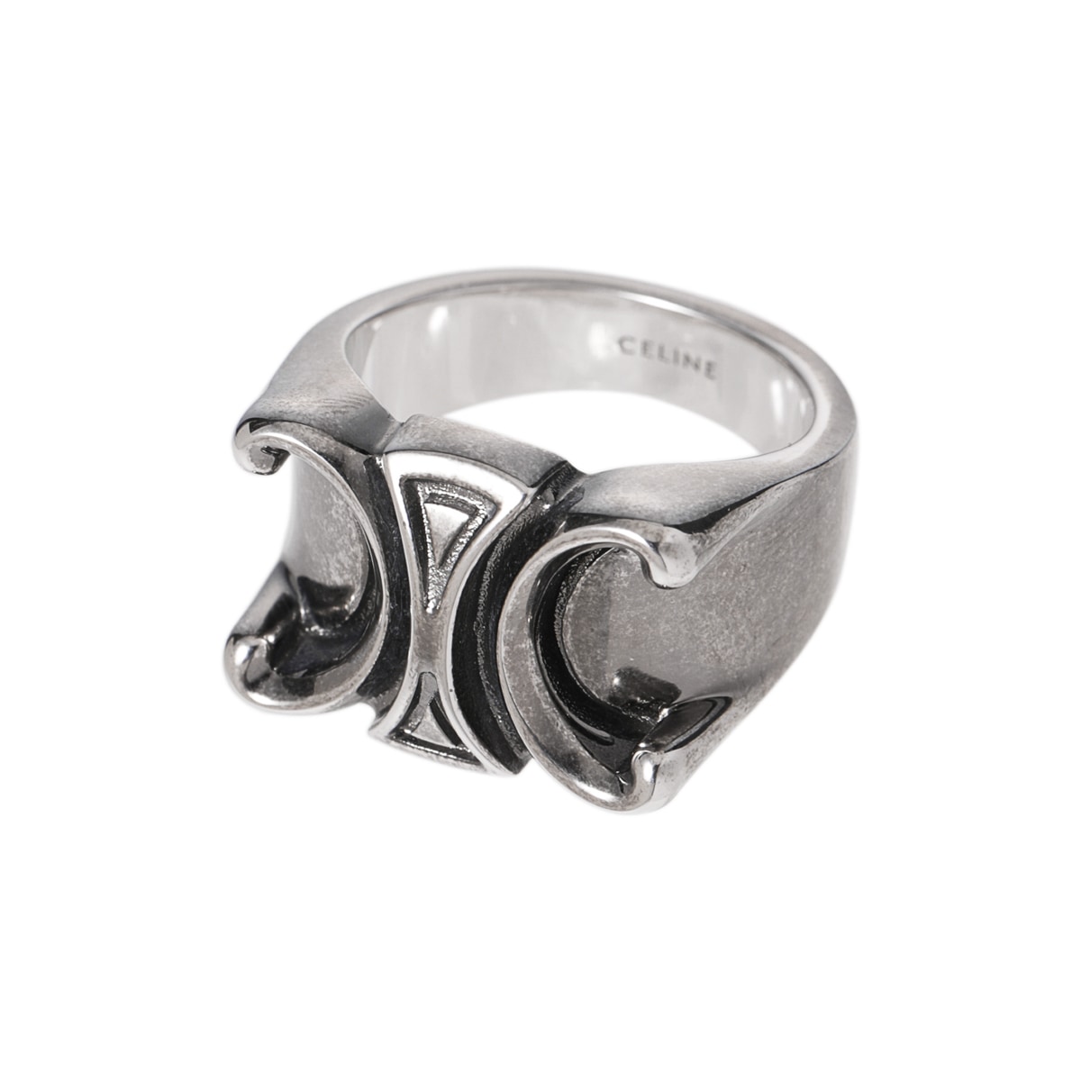 CELINE(セリーヌ)リングメンズ CELINE セリーヌ リング/指輪/CHUNKY TRIOMPHE RING メンズ