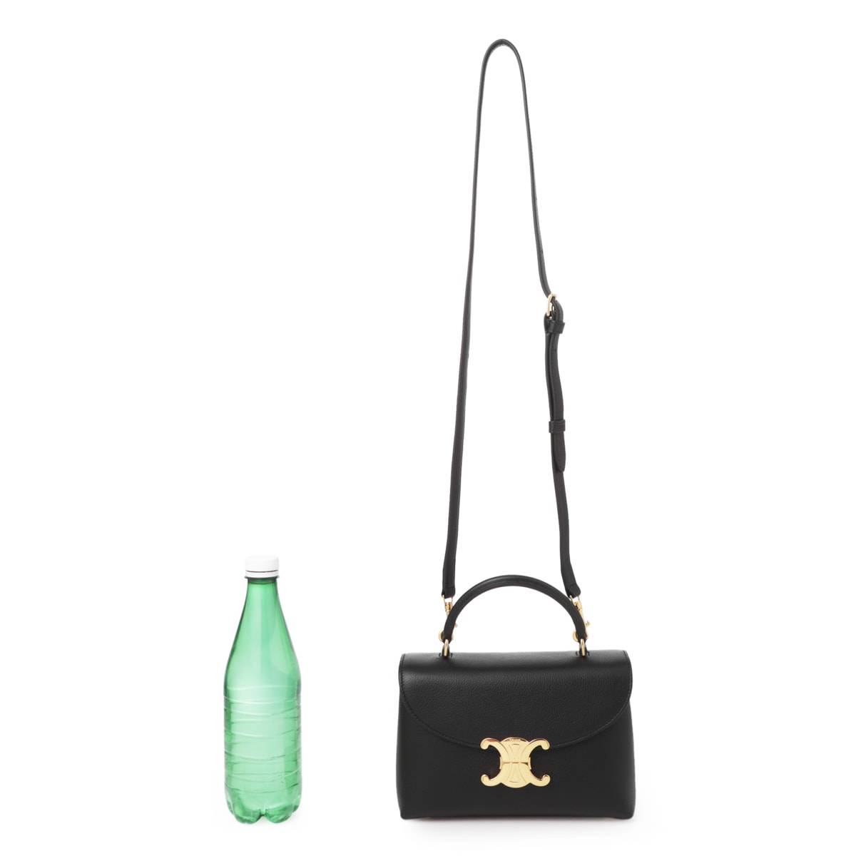 【格安&関税込】 CELINE ティーン ニノ 2waysハンドバッグ ちょうど良い大きさ！ハンドル付きCELINE ティーン ニノ バッグ